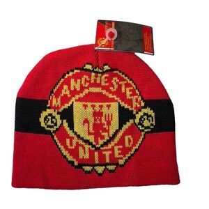 2005 NWT Men’s beanie skull cap Manchester United soccer